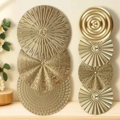 

Home Decor Bedroom Wall Big Circle Decoration Plate for Living Decorative Hanging