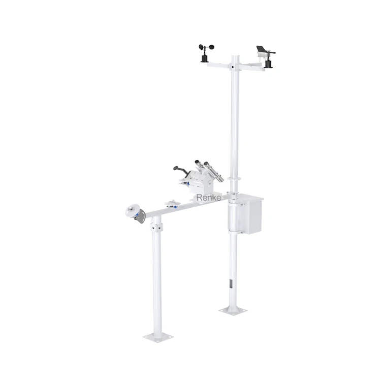 Outdoor Professional Solar Pv Weather Station with Radiation Sensor GPS Tracking