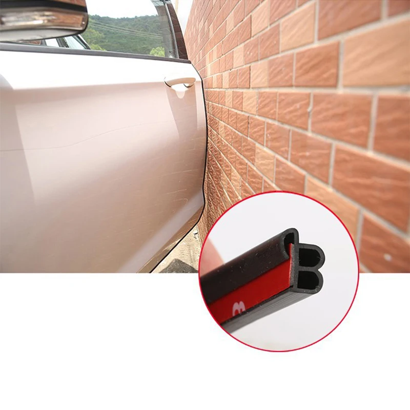 Car Door Anti-Collision Sealing Strip Hood Door Edge Trunk Scratch Protector Strip Guard For Car Style Noise Insulation Trim