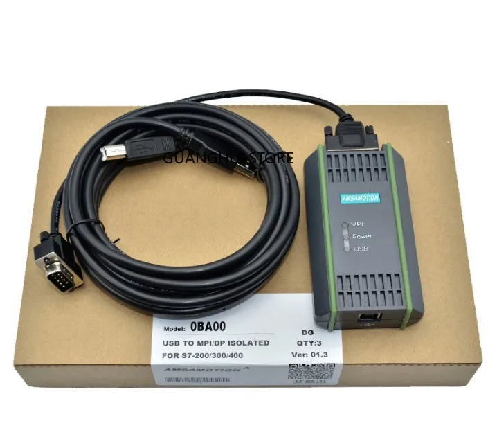 USB-MPI+S7-300plc Programming Cable Communication Line 6GK1571-0BA00-0AA0=6GK1571-0CB20 -0AA0 Spot 24 Hours Delivery