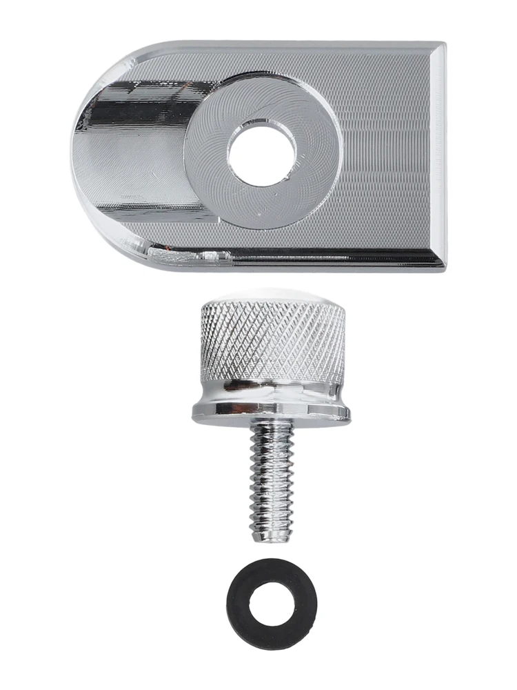 XL883 Compatible Aluminum Alloy Seat Bolt Screw with Knob Cap for Motorcycle Rear Seat Fastening and Maintenance for access