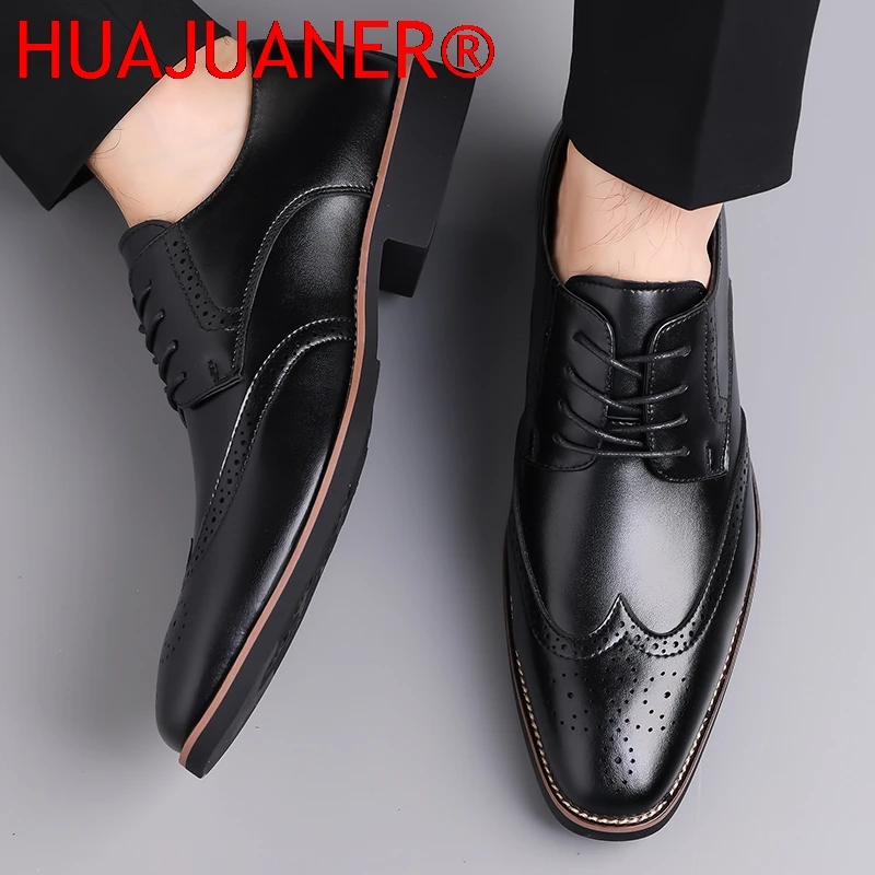 الزفاف خمر الرجال الرجال الأحذية الرجال الكلاسيكية الذكور الأعمال أوكسفورد أحذية جديدة الذكور فستان أحذية كل مباراة أحذية خفيفة أنيقة #6