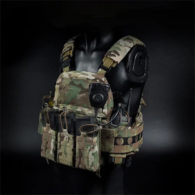 ERQYGRA Tactical Magazine V2 Side Pouch Vest Airsoft Hunting Molle System Accessories Paintball Outdoor CS Shooting Equipment