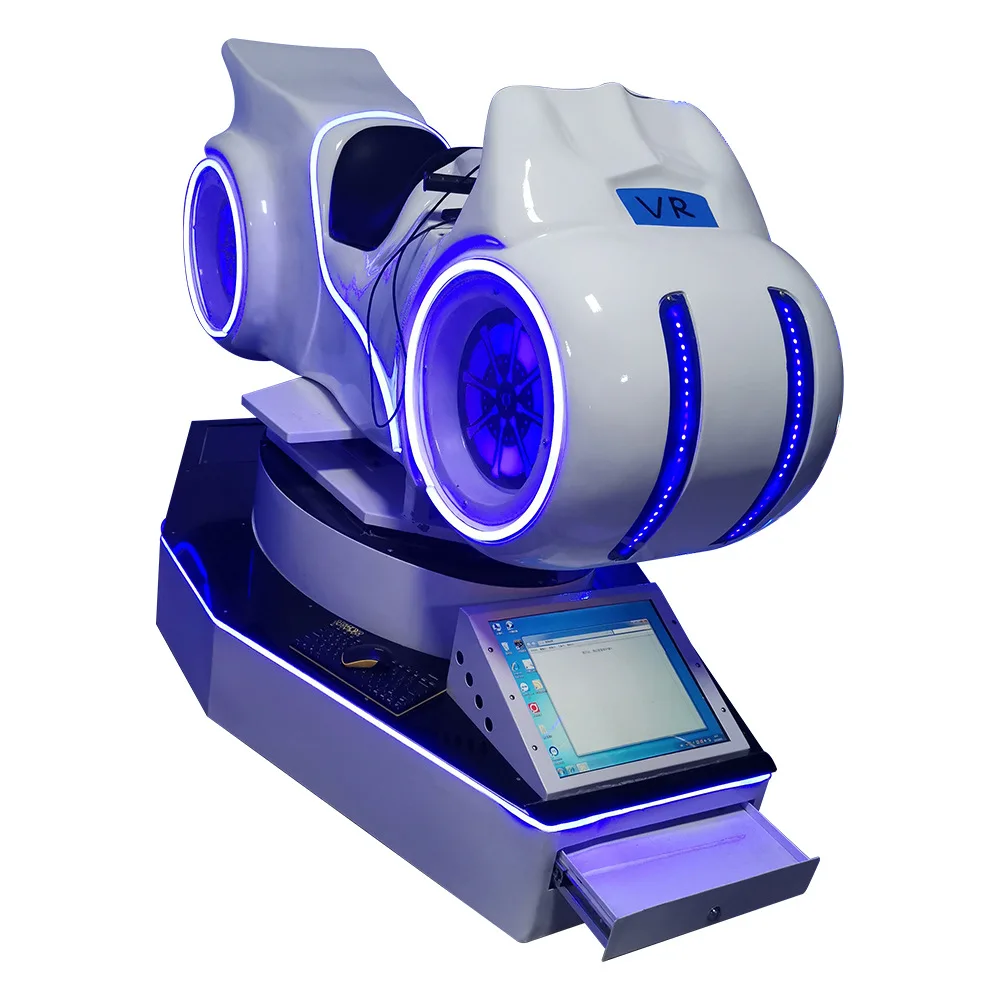 VR motorcycle simulation racing, Internet celebrity popular products, parent-child competition large game console equipment