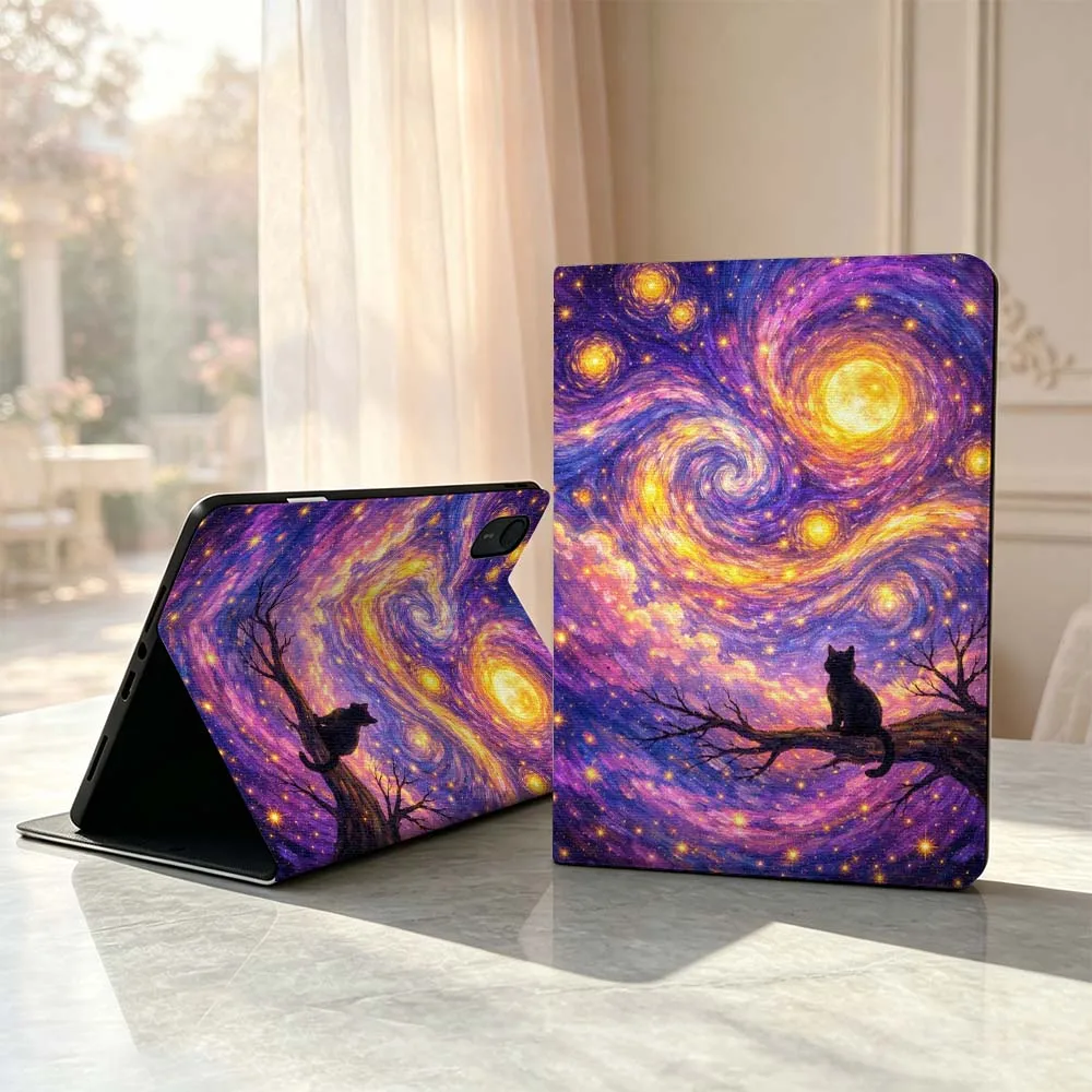 

Cartoon Starry Sky Cat Soft For Lenovo Xiaoxin Pad Pro Tab P12 P11 11 11.2 11.5 10.6 inch K10 M10 Plus Tablet Case