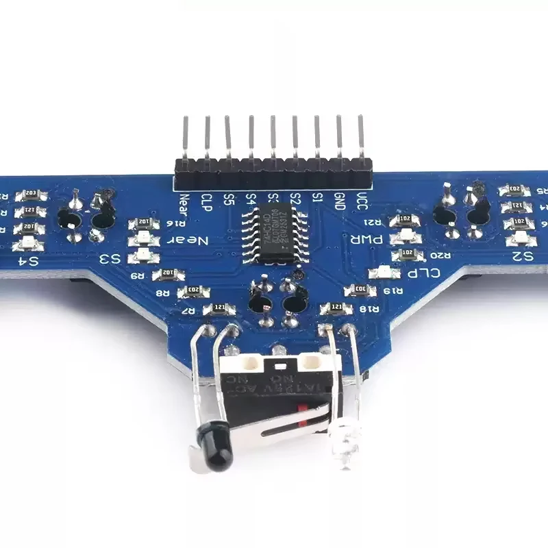 Five Channel Infrared Detection Tracing Photoelectric Sensor Tracking Module