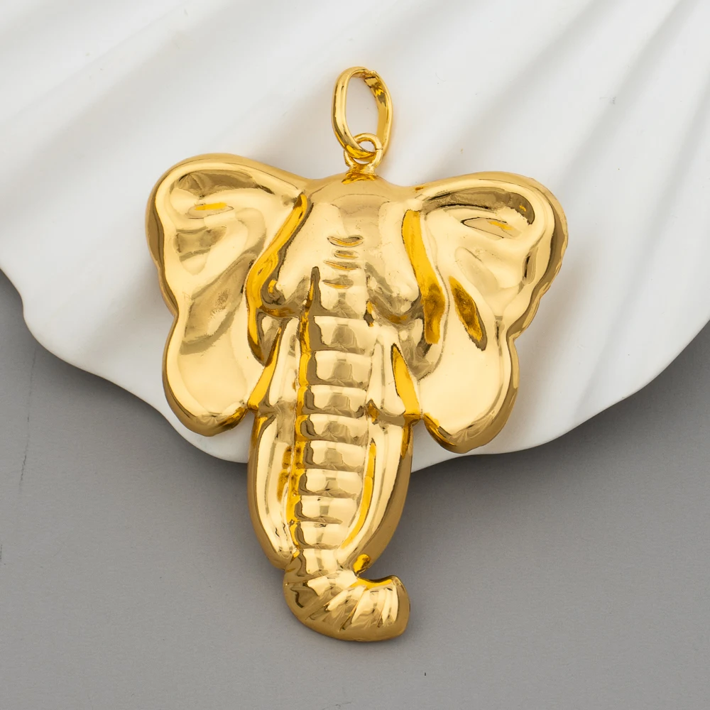 Hip Hop Pendant For Women Men Animal African Map Elephant Cross  Color Jewelry Party Engagement Banquet Jewlery Wholesale