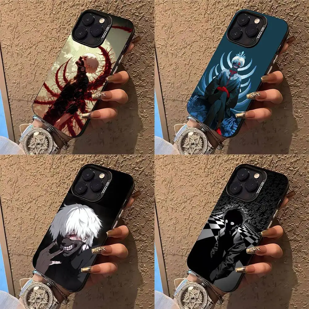 

Tokyo Ghoul Black Art Phone Case Phone Case For iPhone 14 16 15 11 12 13 Pro Max Mini Plus Shockproof Cover