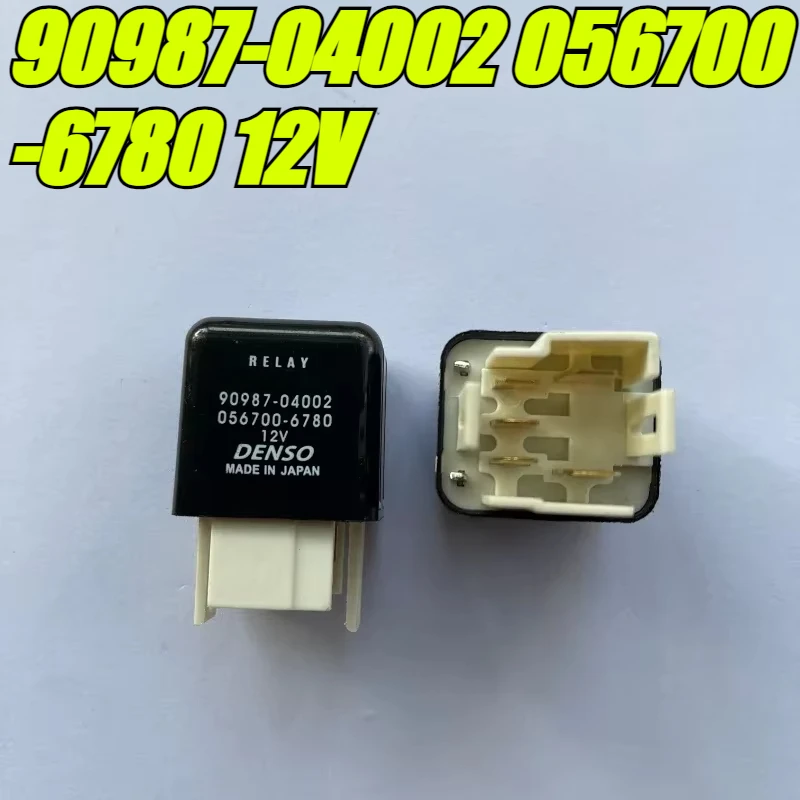 

（Brand New Original）1pcs/lot 100% original genuine relay:90987-04002 056700-6780 12V 5pins Automotive relay