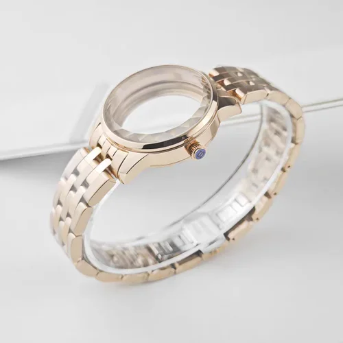 Imagen 2 del producto Esfera NH35 de 29 mm/esfera NH36 sin luminosa, esfera de reloj de cóctel para mujer, fecha única, diámetro de caja de 33 mm para Seiko mod