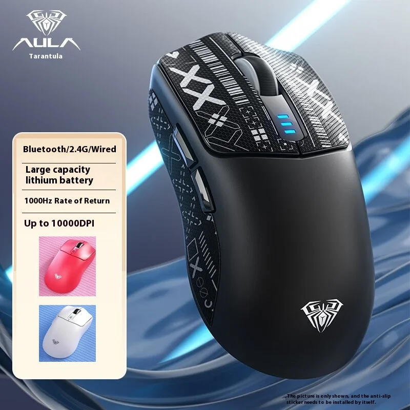 Tarantula Sc580 Wireless Mouse Bluetooth Rechargeable The Third Mock Examination Game Mouse Macro 6-Gear Dpi Adjustable Mouse ﻿