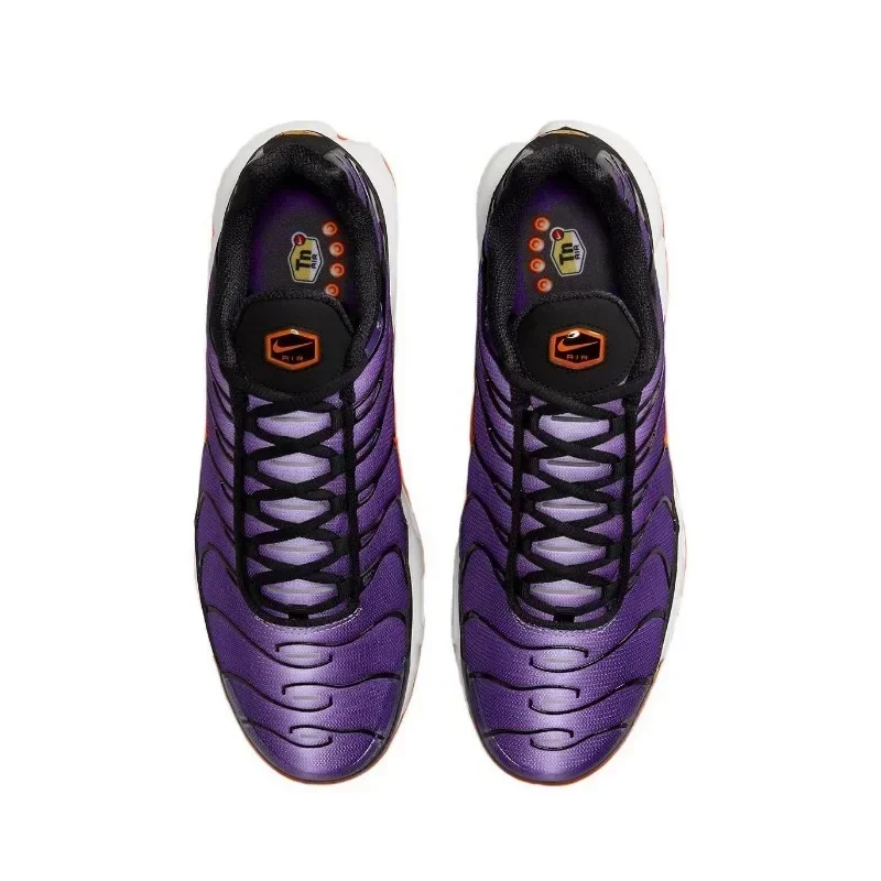 Nike Air Max Plus TN Air Cushion Anti-Slip Hard-Wearing Walking Sneakers Purple Fashion Men Running Shoes DX0755-500