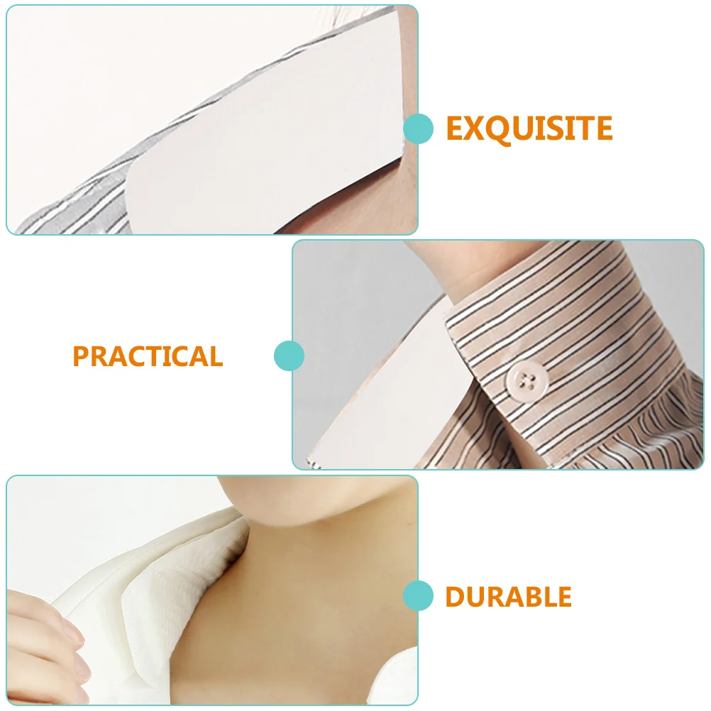 

100pcs Sweat Absorbing Pad Hat Men Cap Sports Baseball Pads Golf Liner Summer Disposable Anti-dirty Patch Adhesive Non-woven