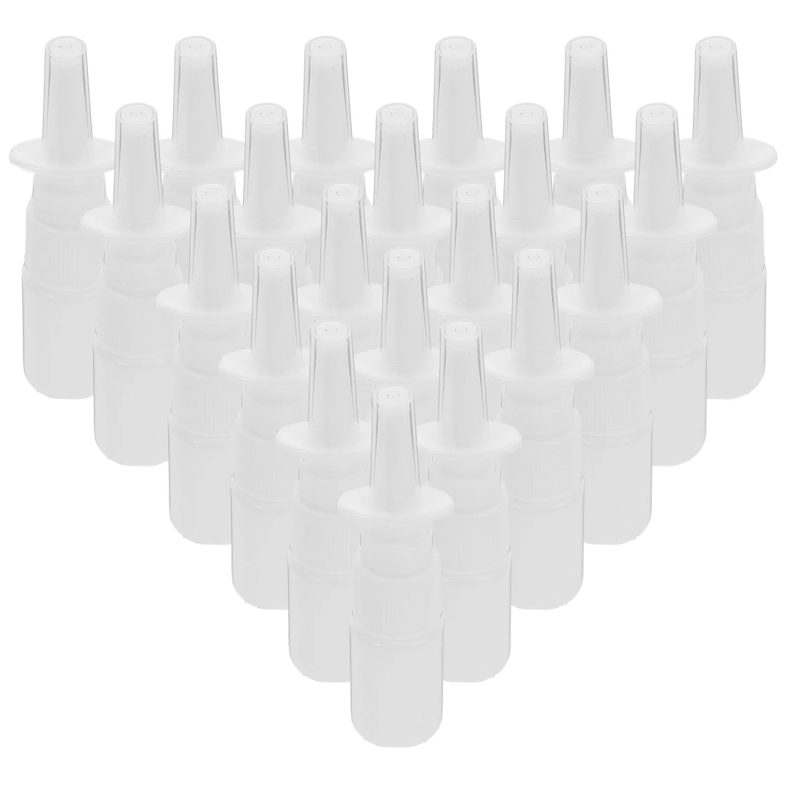 

20Pcs Spray Bottle Compact Reusable Fine Mist Portable Travel Bottles with Protective Cover for Water-Based Products