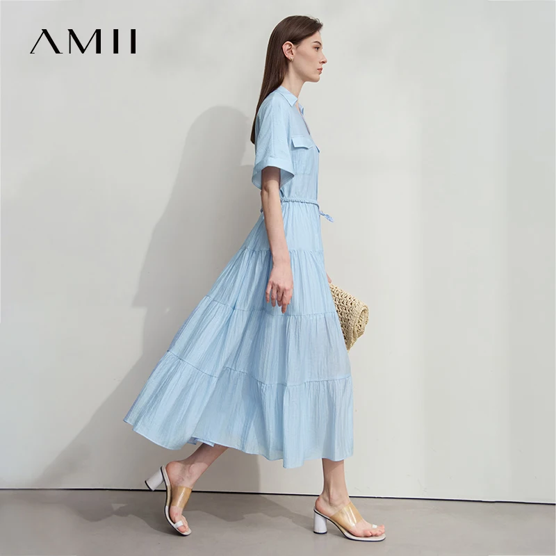 AMII минималистичное женское летнее
