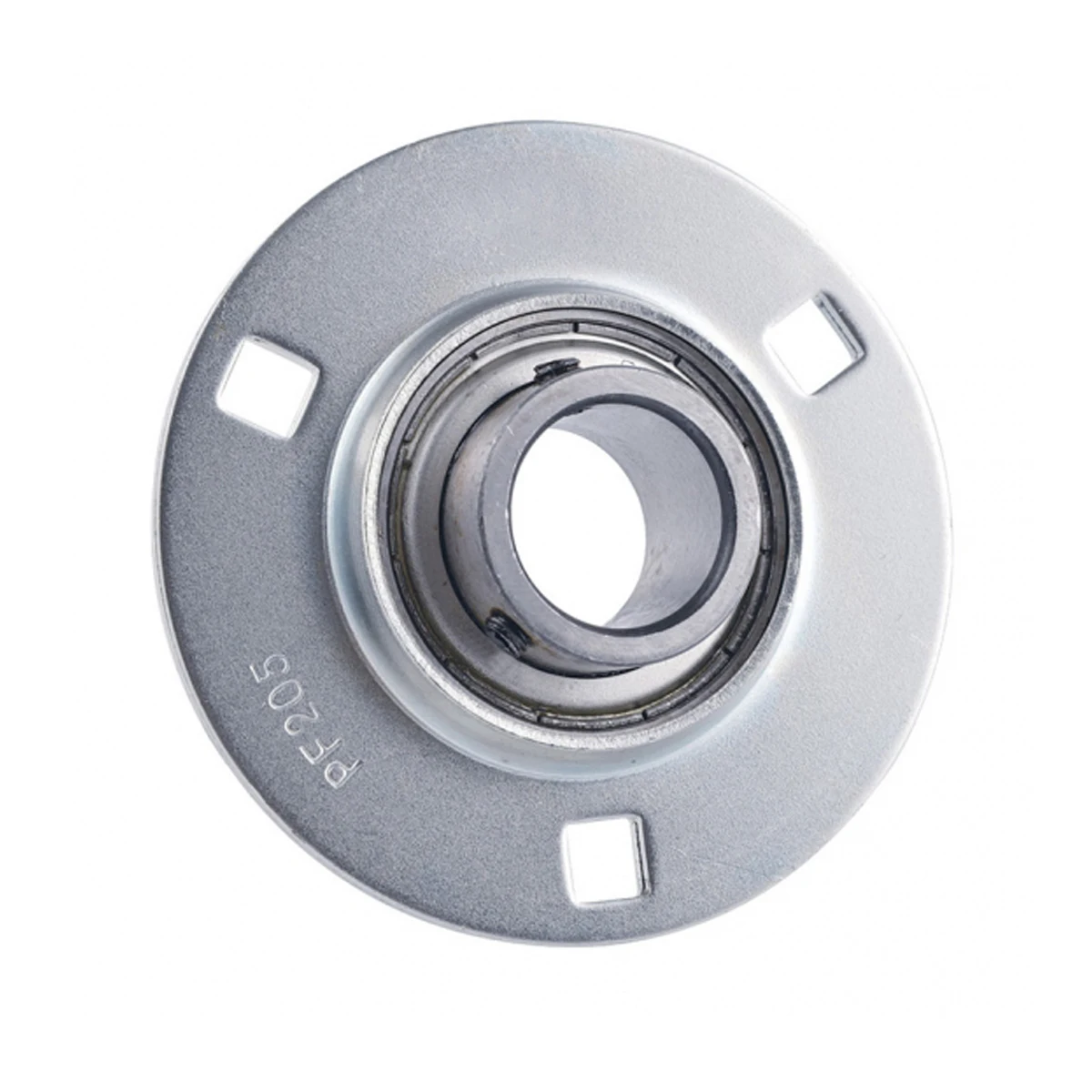 

MOCHU 25.4mm SBPF205-16 Stamped Steel Housed Units Setscrew locking 3-Bolt flange housing