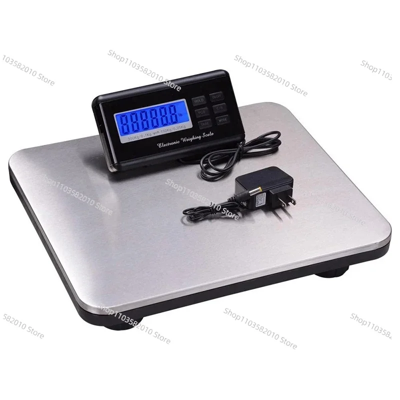 Precision Electronic Scale, Hand Luggage Scale 200/300/500KG, Pet Scale, Stainless Steel Express Scale, Livestock Scale