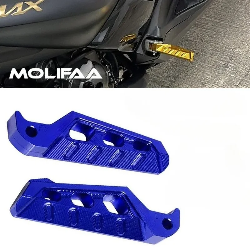 

Motorcycle Passenger Pedal For Yamaha XMAX 125 250 300 400 CNC Foldable Non-Slip Footrest Rear Foot Rest Pegs Cover Accessories