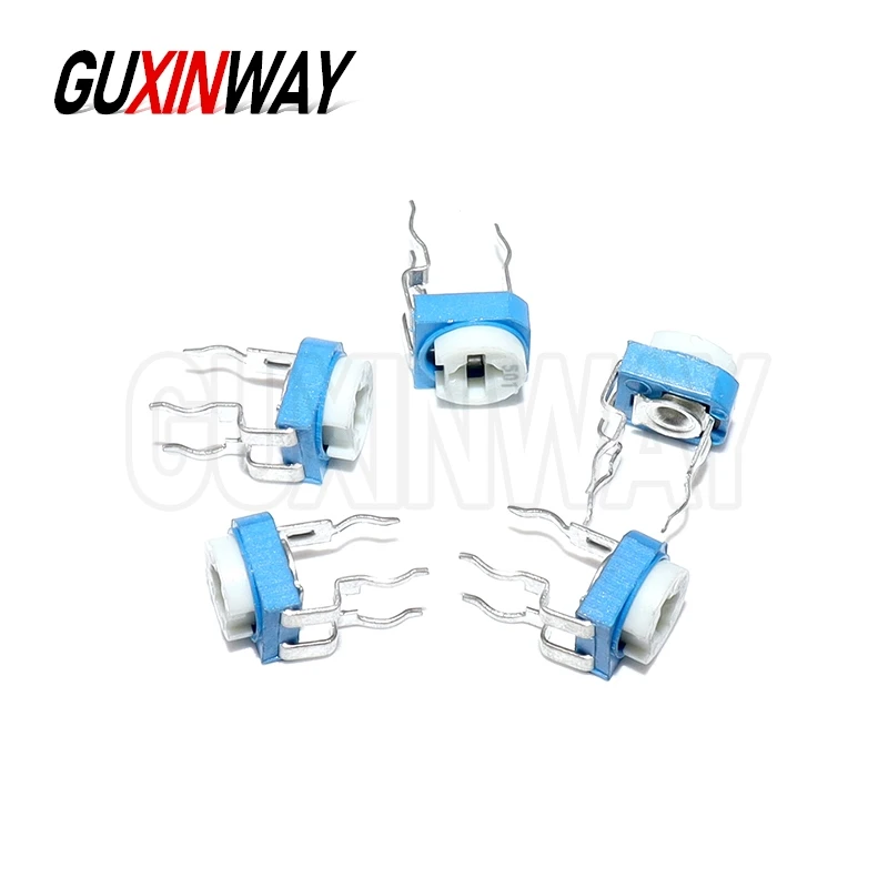65PCS RM065 Adjustable Resistance 100R~1M Potentiometers Variable Resistors Trimmer Potentiometer 1K 5K 10K 20K 50K 100K 500K 1M