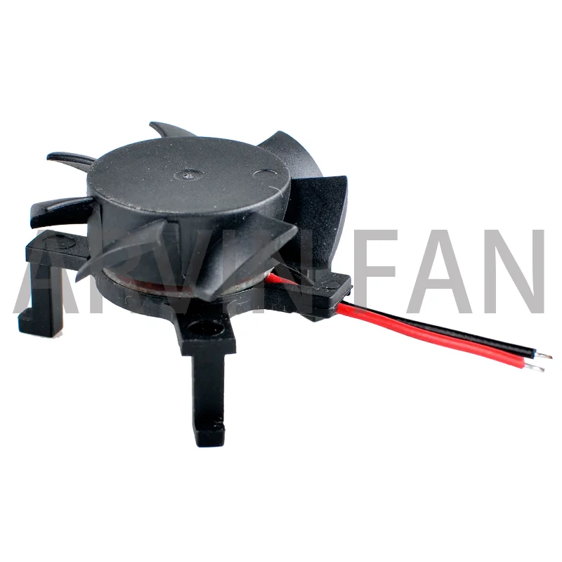 T123510SH Fan Blade 27mm Long Pin bracket 26mm 12V 0.25A 2lines 10000rpm High Speed Bracket Cooling Fan For LED Light Heat Sink