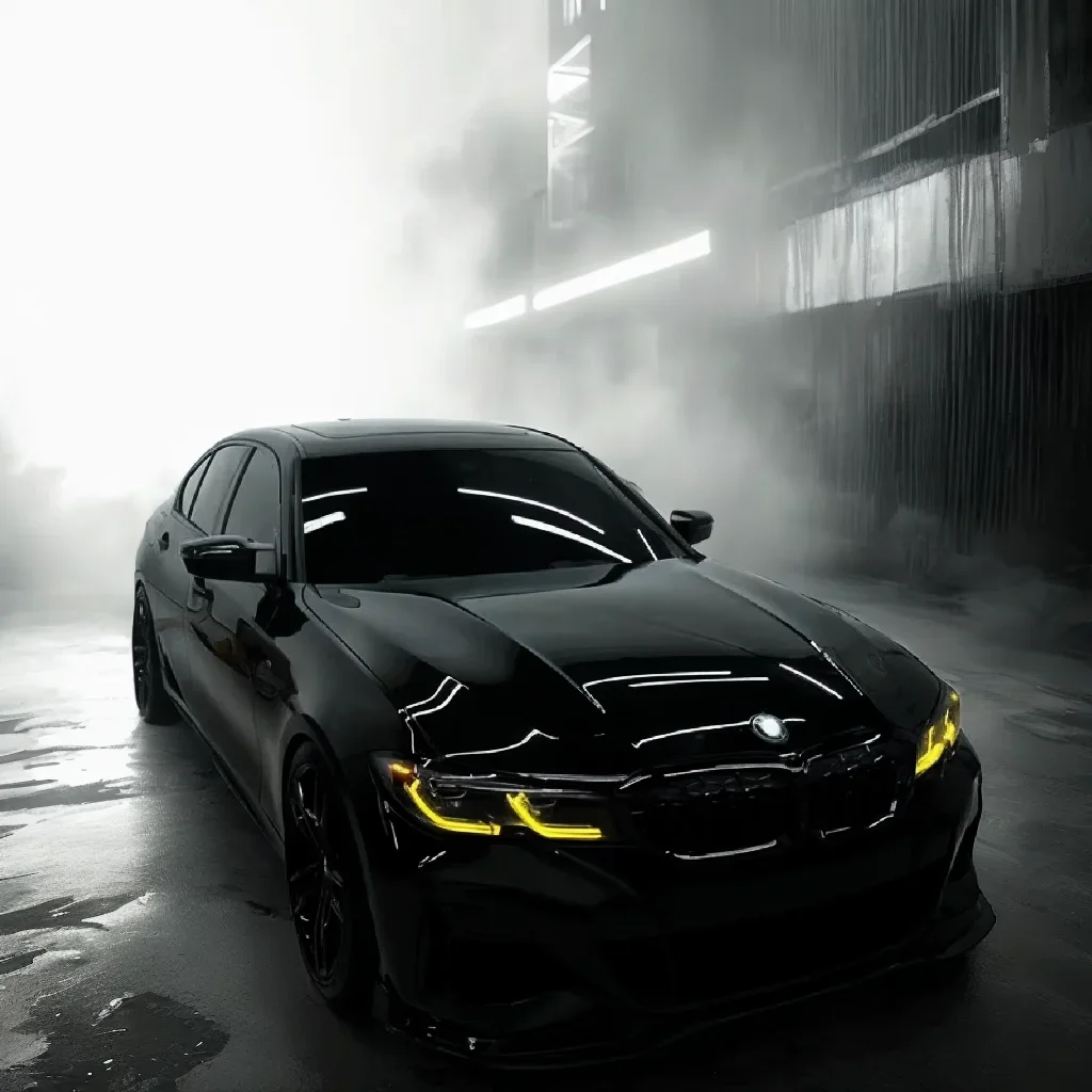 For BMW 3 series 2019-2022 high-end G20 G21 320 325 330 Dual-Color DRL Module yellow and white LED panel daytime running light