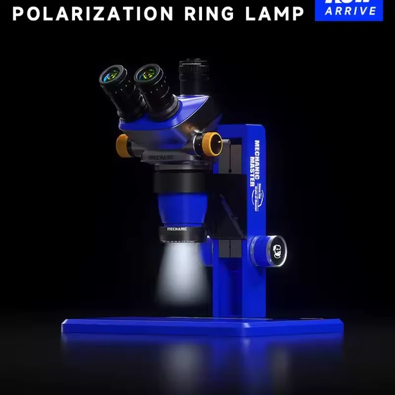 Imagem -06 - Microscópio Polarização Anel Lâmpada Elimina a Reflexão de Luz Forte para Binocular Trinocular Stereo Microscópio Iluminação