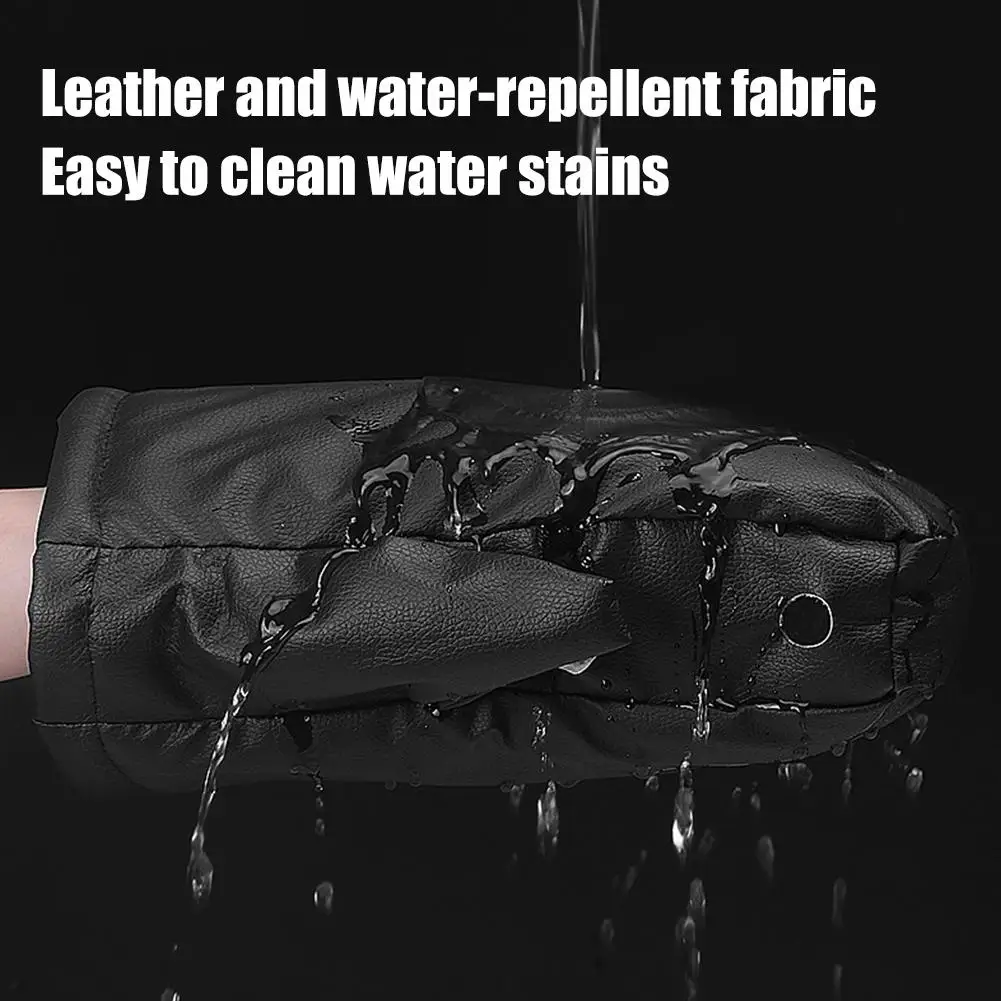 

Motorcycle Handlebar Gloves Muffs Winter Warm Handle Cover Hand Bar Gloves Motorbike Waterproof Muffs Handle Windproof D7M5