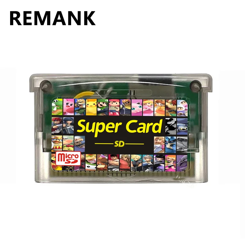 

NEW Supercard GBA Game Cartridge Mini Adapter For GBA/IDS/NDS/NDSL/GBM SD Card Game Accessories