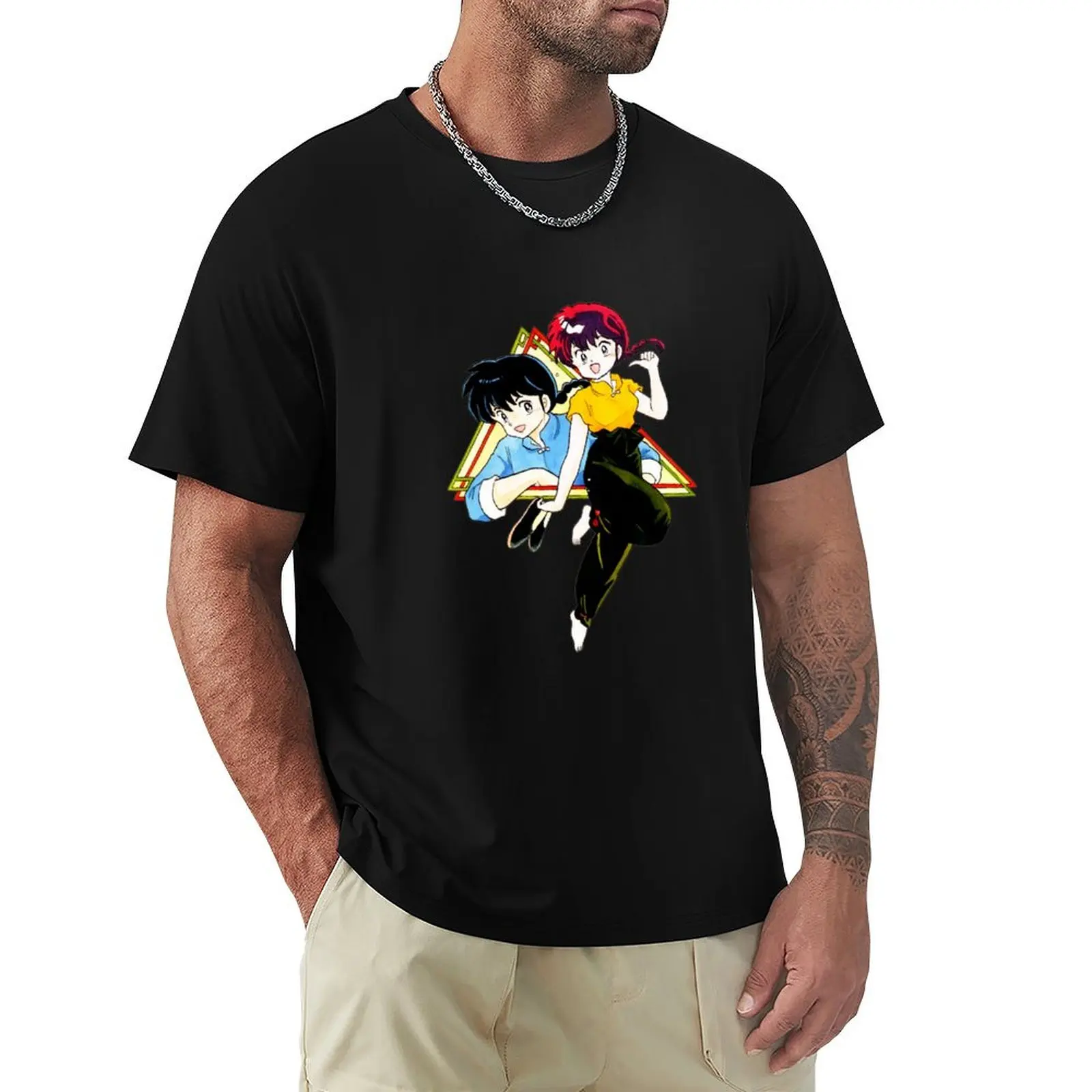 Ranma T-Shirt heavyweights vintage clothes men clothes