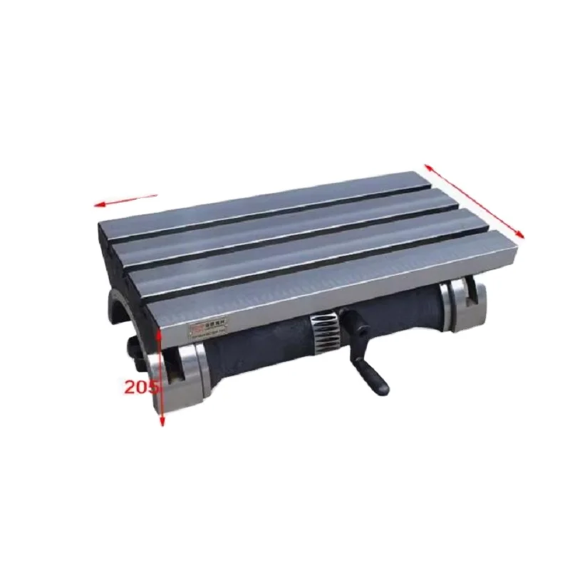 24 INCH Taiwan Milling Machine Adjustable Worktable Tilting Angle Disc Heavy-duty Tilting Platform With High Precision