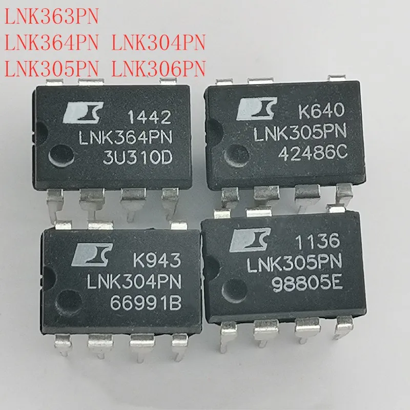 10PCS New original LNK305 306 3204 353 354 3604 362 363 364P PN DIP-7