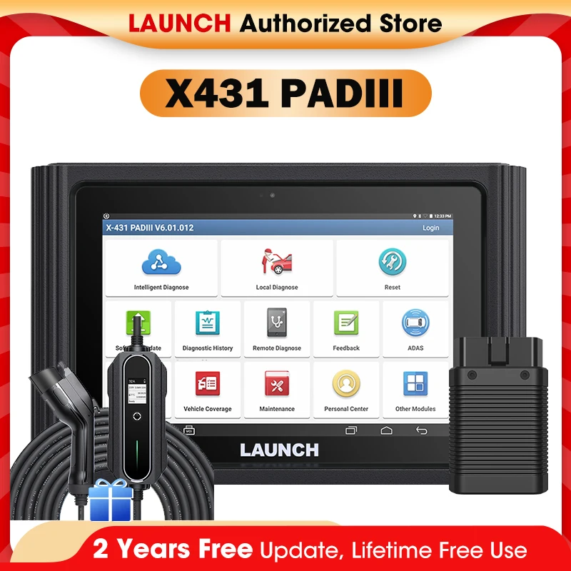 LAUNCH X431 PADIII PAD 3 Car Diagnostic Tool Automotive Scanner Autoscanner Auto Scan Tools Diagnost Free Shipping Clearance