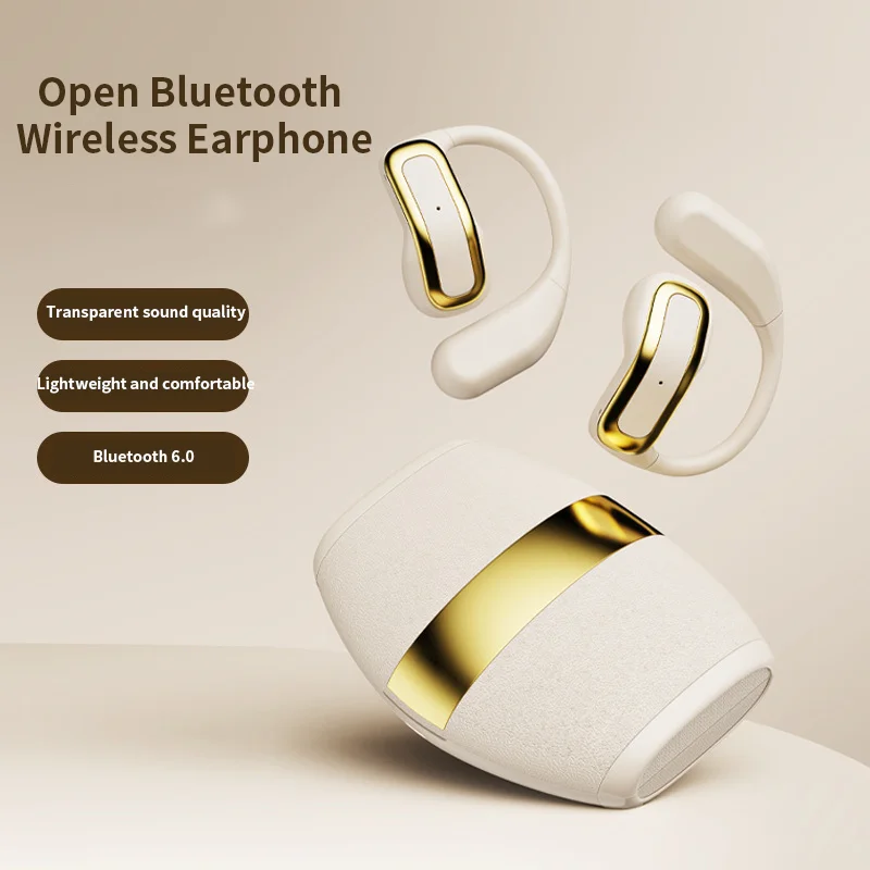 

Open Style Ear Hook Earphone Comfortable Wear Long Battery Life HiFi Sound Effect Bluetooth Earphone Wide Compatible Call