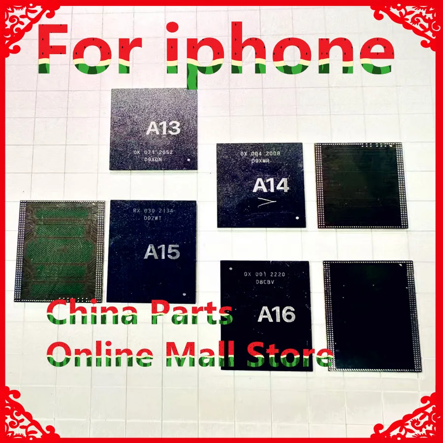 

1 шт. для iphone A8 A9 A10 A11 чип Временное хранилище A12 A13 A14 A15 A16 Верхняя крышка IC