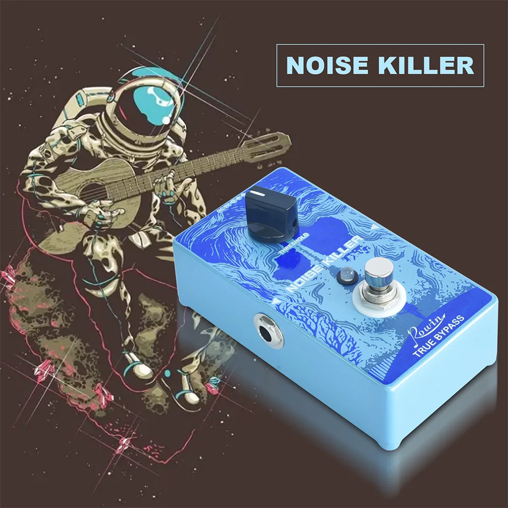 

Rowin Noise Killer Effect Pedal for Electric Guitar Effect Pedal Guitar Bass Ture Bypass Clear Sound Processor Effect Pedal