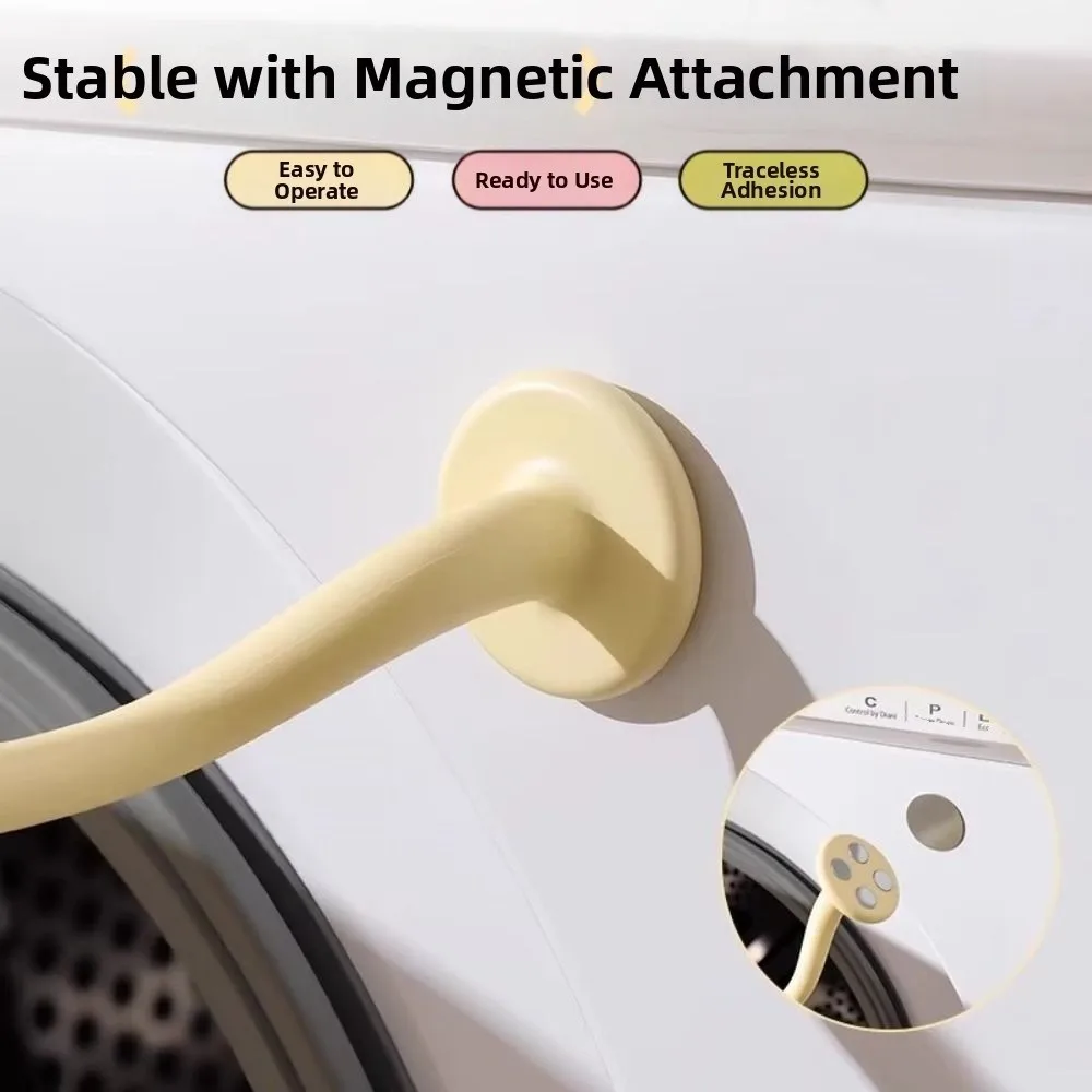 

Magnetic Washer Door Prop-Stabilizer Ventilation and Mildew Prevention Ventilation Limiter Washing Machine Door Support Rod