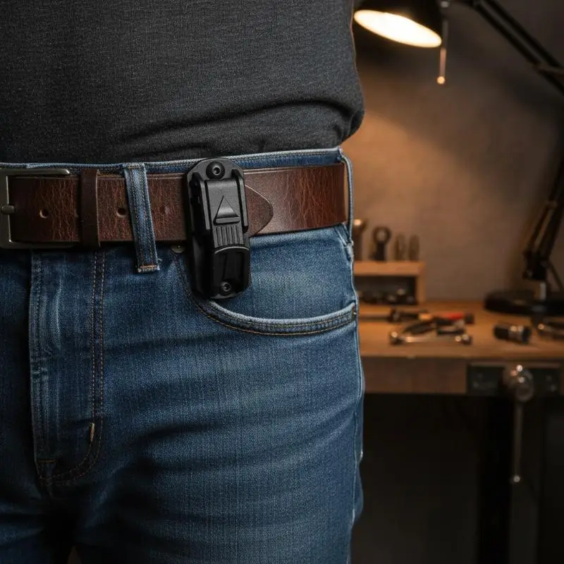 Multifunktionaler taktischer Schlüsselanhänger mit Clip-Hakenhalter für Rucksack, Outdoor-Camping, Wandern, Rettung, Überlebensausrüstung, Rucksack-Gürtelschnalle – Detail 3