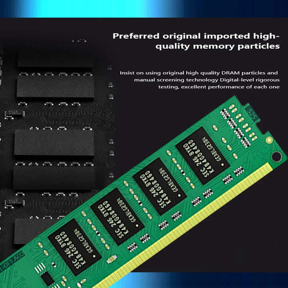 Imagem -05 - Memória Ram Ddr3 Desktop Udimm 8gb 4gb 1600mhz 1333mhz 1066mhz Pc3 12800 10600 8500 1.5v 240pin 50 Unidades