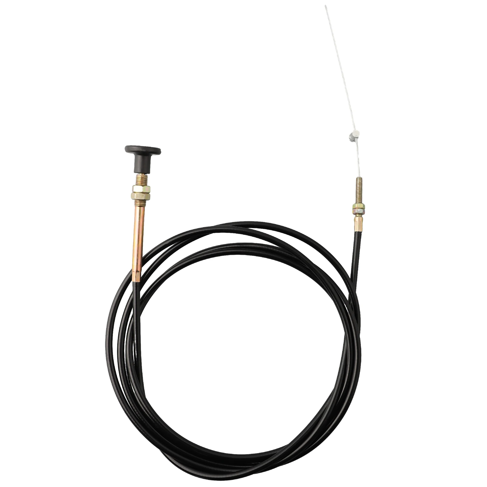 Engine Stop Cable for Choke and Throttle Control in Vehicles Requiring Reliable Fuel Shut Off Functionality 2.5m