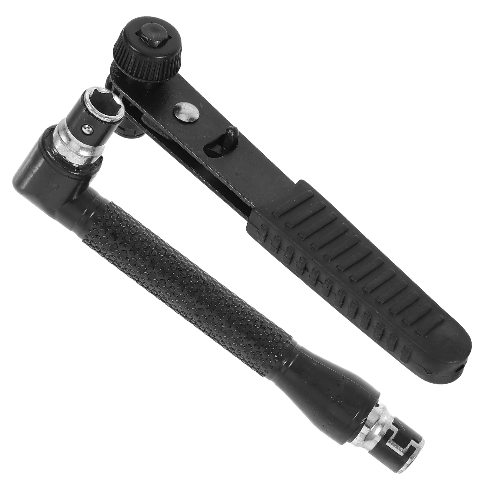 

Multifunctional Ratcheting Wrench Set L Shaped Socket Manual Compact Lightweight Steel ABS Hand Tools for Automotive Home