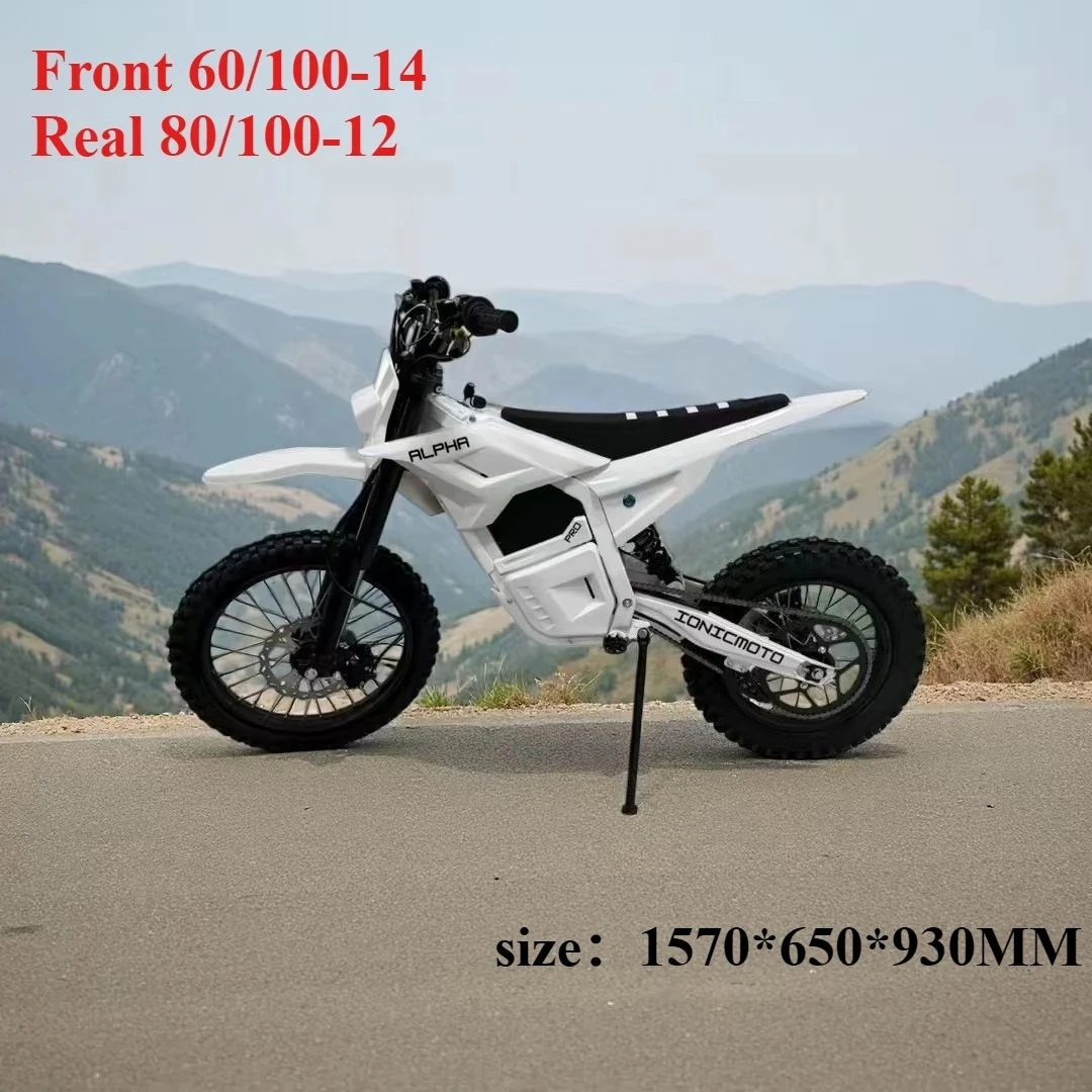 New Off Road Motorcycle Speak 6000W Powerful Motor 72V25AH Battery 75km/h Electric Bicycle 17inch Tire Mountain Electric E-bike image 8