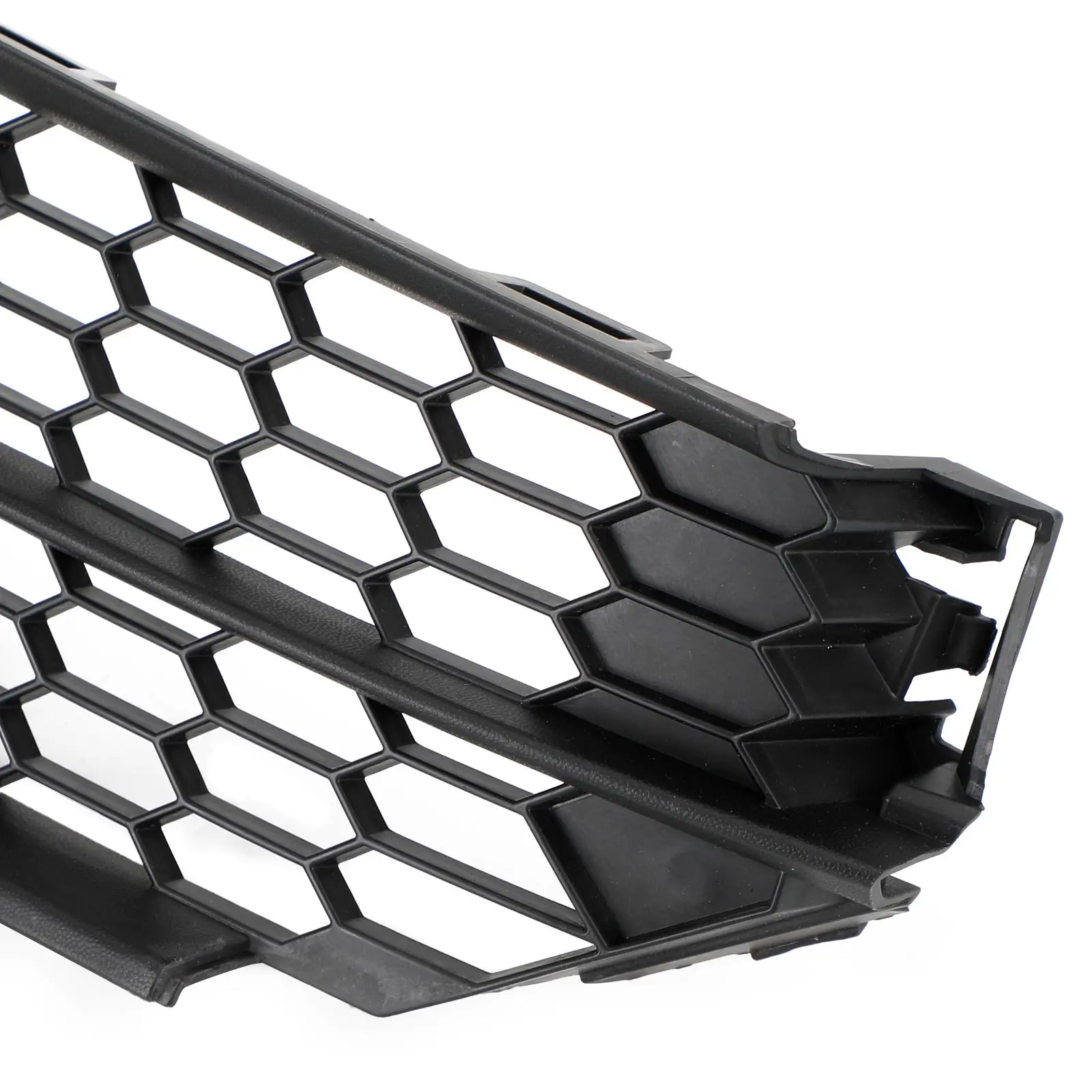Artudatech Honeycomb Frontstoßstangen-Untergrill, passend für VW Passat 2012–2015, Schwarz