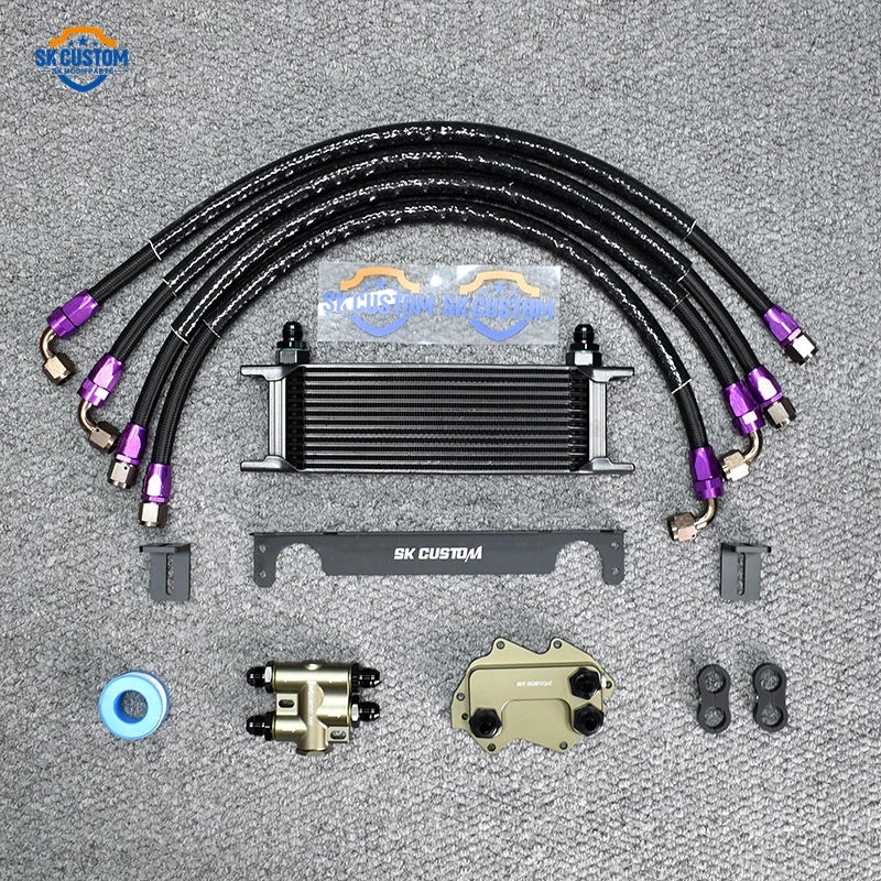 Thermostat Engine Oil Cooler Kit For Mini 1.5T 2.0T JCW B38 B48 F54 F55 F56 F57 F60 Clubman Countryman Cooper S