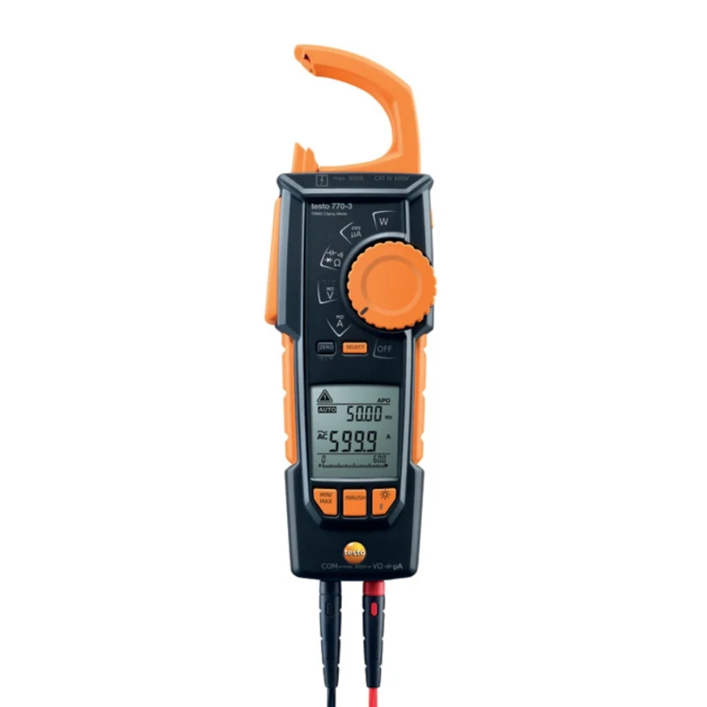 Hand klemm messer Multimeter testo 770-3 digital AC DC Strom klemm messer mit Testo Smart App