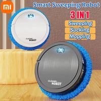 Xiaomi Smart Sweeping Robot 3-in-1 Household Wet Dry Mopping Machine Rechargeable Smart RC Machine Mini Silent Vacuum Cleaner