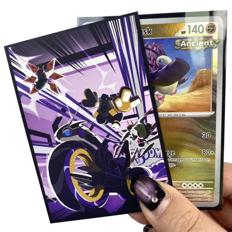 

Набор из 60+ защитных карточных вкладышей для Miraidon, Gardevoir, Morpeko (PTCG/OPCG), коллекционные аниме-игровые карточки, защитный чехол, подарок, игрушка, 67*92 мм