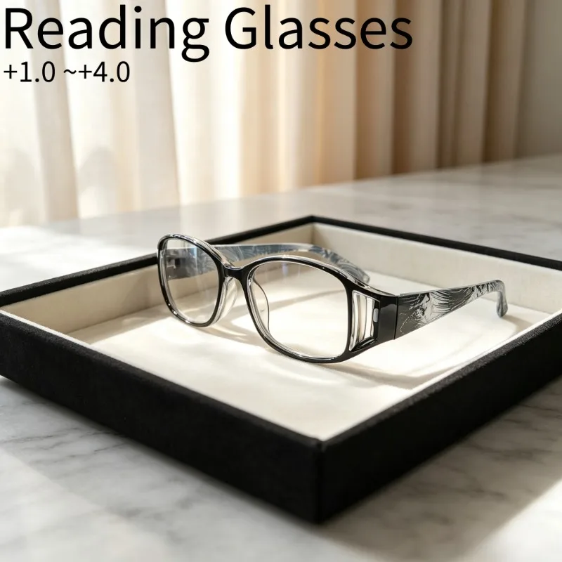 12-Color Striped Reading Glasses - Unisex, a Must for Daily Work, High-Quality Fashion Glasses, Durable Vision Aids, High-Quality Reading Glasses Wrapped in Christmas and Halloween Gifts
