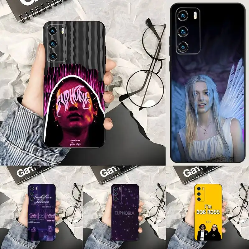 American TV Series Euphoria Phone Case Fundas For Honor 30 50 70 Pro 20 60 10 Lite 9 8A 8X 8S 9X 9C 10I 20I 20s Psmart Z Shell