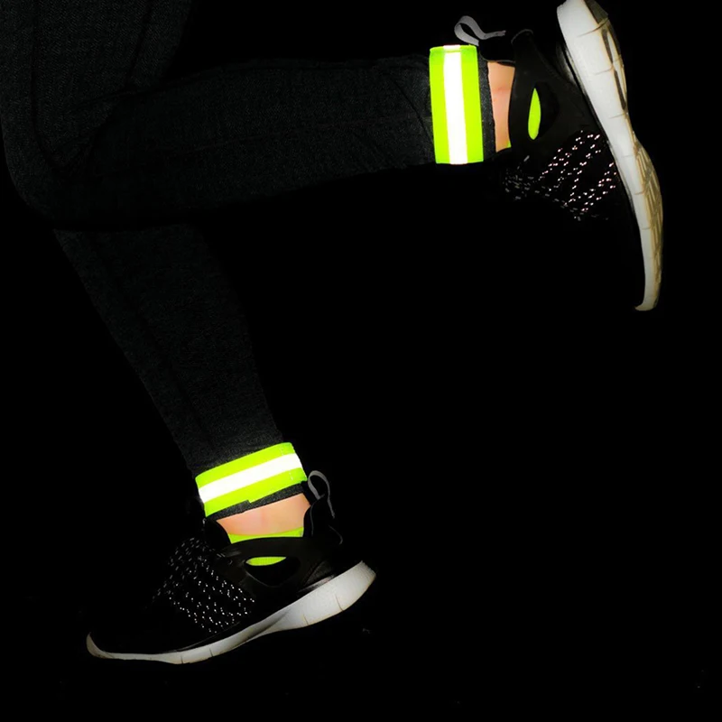 Reflective Bands Wristband Safety Reflector Tape Straps for Night Walking Biking image 5