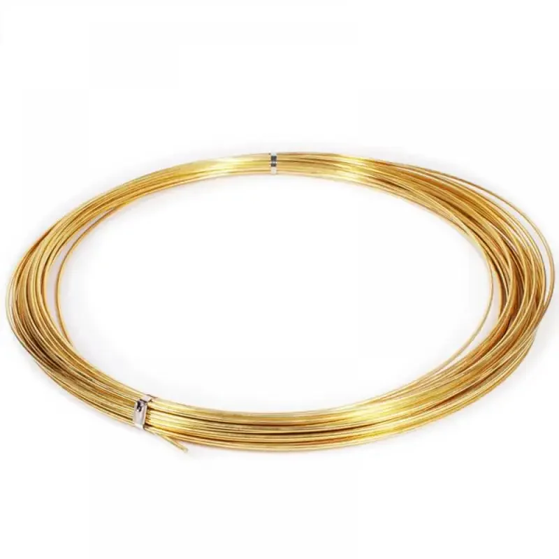 50g Solids Brass Wire 0.1mm 0.2mm 0.3mm 0.5mm 0.6mm 0.7mm 0.8mm 1mm 1.1mm 1.2mm DIY handmade jewelry making supplies image 2